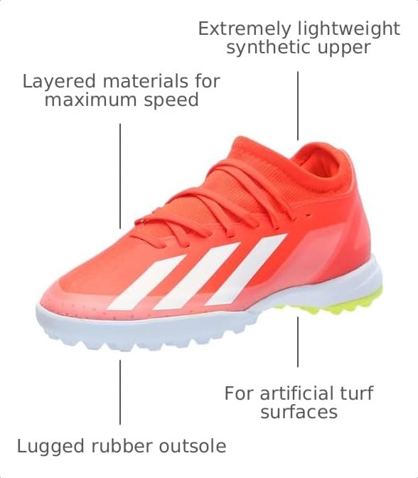 Image of Adidas Unisex-Adult X Crazyfast League Turf
