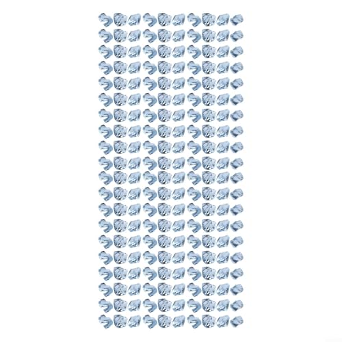 200 pietre acriliche da spargere da tavolo, perfette per matrimoni e decorazioni per la casa (blu)