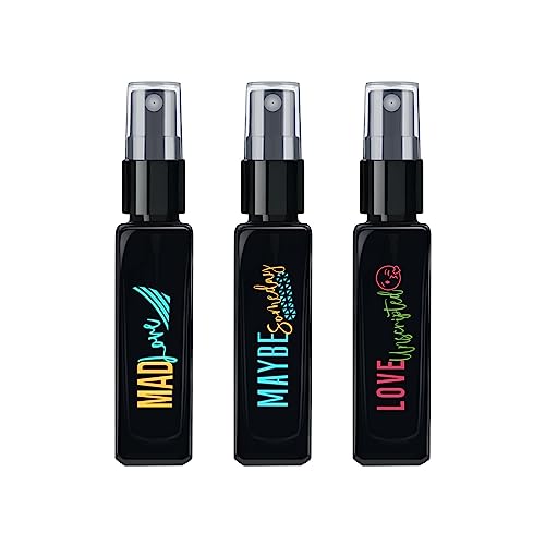 Maryaj Mad Love EDP and Maybe Someday EDP and Love Unscripted EDP (Pack of 3, Each 8ML) Long Lasting Scent Spray Gift For Men and Women - Image 2