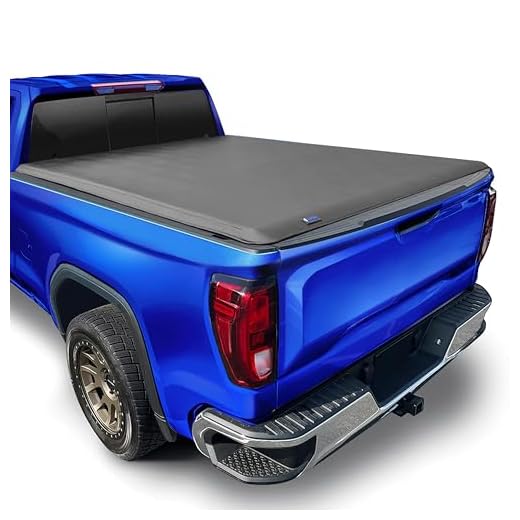 Tyger Auto T1 Soft Roll-up Truck Bed Tonneau Cover Compatible with 2019-2023 Chevy Silverado GMC Sierra 1500 New Body (Excl. Classic) | 6'7" (79") Bed | TG-BC1C9054