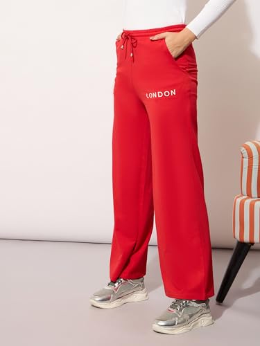Image of barcino Black Terry New York Print Track Pants
