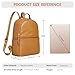 Kattee Genuine Leather Backpack Purse for Women Antitheft Rucksack Soft Work Casual Daypack Fashion