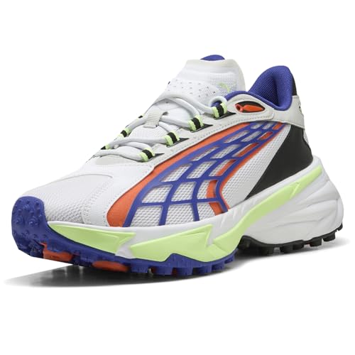 PUMA Mens Spirex Raceday Lace Up Sneakers Shoes Casual - White - Size 10.5 M2