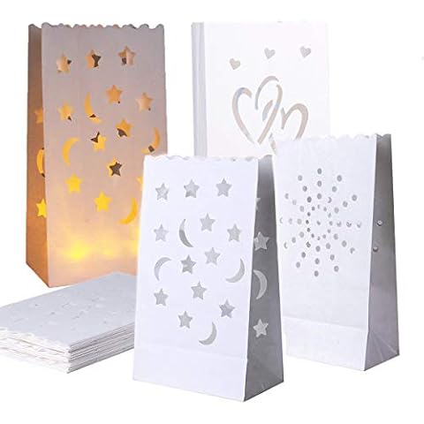 Bolsas de luz para velas Mengger, 30 unidades Cover