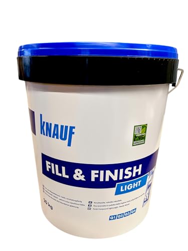 Knauf SHEETROCK Fill & Finish light - 20 kg Kunststoff Paste Fll- und Feinspachtel Spachtelmasse wei 2E+4 gramm