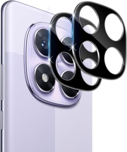 Image of Xmon Back Camera Lens Protector for Redmi Note 14 Pro 5G (1 Pack) Premium Camera Glass Protector Guard, Anti-Scratch, Ultra-Clear, Easy Installation