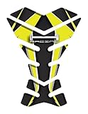 Made in Italy Protector de depósito resinado adhesivo efecto 3D, compatible con Honda Hornet CB 500 600 900 1000 V1