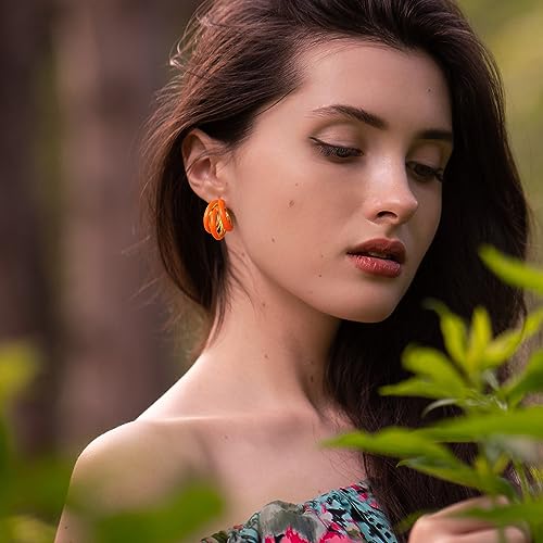 Gold Chunky Triple Hoop Earrings, Thick Three Open Hoop Earrings for Women Trendy Jewelry Gifts4