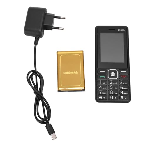Téléphone portable 4G pour voyage et travail avec batterie haute capacité 5800 mAh