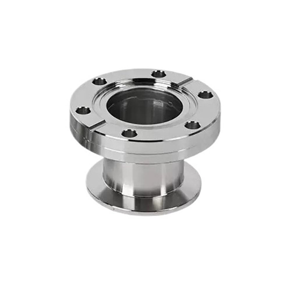 Brida de acero inoxidable SUS 304 con adaptador de vacío recto para sellado estanco