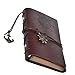 Cosmos Vintage Classic PU Leather Notebook for Diary, Travel journal and Note, Dark Brown (NB2)