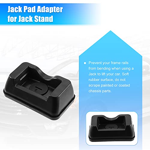 Image of X AUTOHAUX 2 Pcs Jack Point Pad Jacking Support Plug Lift Block Adapter for Mercedes-Benz C230 W203 W211 R171 C219 2039970186