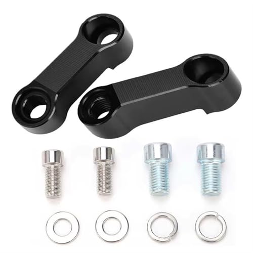 Plus d'angles morts avec l'adaptateur d'extension rétroviseur moto 10/8 mm