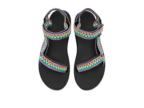 Sandalias Teva Flatform Universal Prism para mujer con plataforma cómoda 2