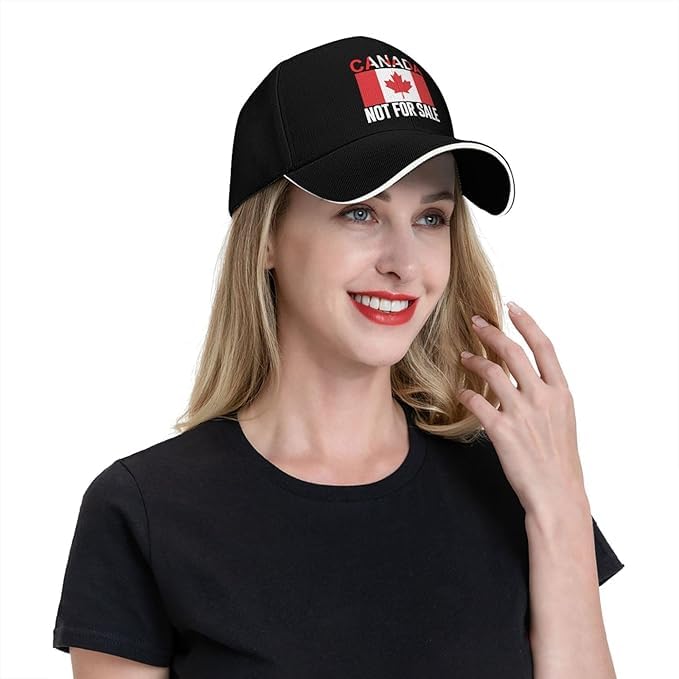 GGYR Canada is Not for Sale Hat Vintage Cotton Washed Baseball Cap, I Love Canada Hat Adjustable Dad Cap for Men Women - Image 3