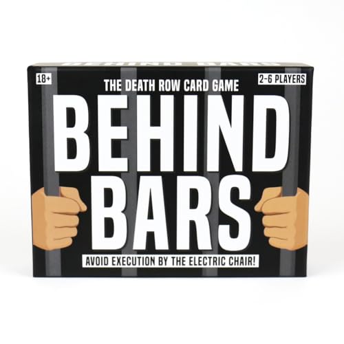 Gift Republic Behind Bars The Death Row Card Game 2-6 Players