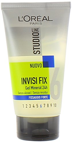 STUDIO L'OREAL Gel tubo invisi fix 6 forte 150 ml.a - Gel para el Cabello