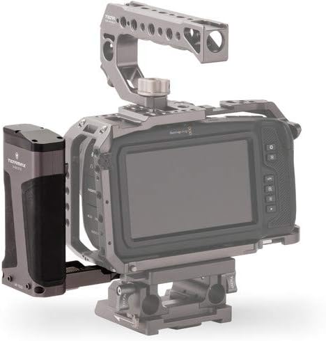 Tilta Side Power Handle Type I for Tiltaing BMPCC 4K Cage, Supports Compatible with Sony F570 Battery, Gray