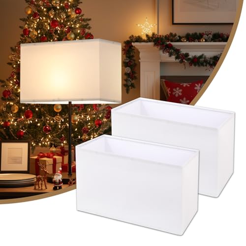 Espossi �����v�V�F�[�h 2�Z�b�g 16�C���` x 8�C���` x 10�C���` L�T�C�Y �z���C�g�t�@�u���b�N�����v�V�F�[�h �e�[�u�������v&�t���A�����v�p ���_���Ȓ����`�����v�V�F�[�h�����p E26/E12/�X�p�C�_�[�n�[�v�z���_�[�p �g�ݗ��ĊȒP