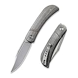 CIVIVI Appalachian Drifter Slip Joint Folding Knife, Non-Locking Pocket Knife with 2.96 inch S35VN...