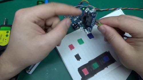 Sensor Reconhecimento De Cor Tcs3200 Tcs230 Para Arduino Nf