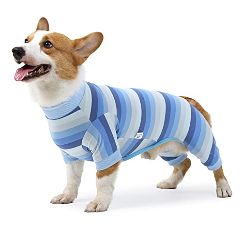 Dogs Pajamas Dogs Bodysuit Dog Onesie Dog Recovery Suit for Small Medium Dog Postoperative Shirt Abdominal Wounds E-Collar & Cone Alternative(Small, Blue) Dogs Pajamas Dogs Bodysuit Dog Onesie Dog Recovery Suit for Small Medium Dog Postoperative Shirt Abdominal Wounds E-Collar & Cone Alternative(Small, Blue)