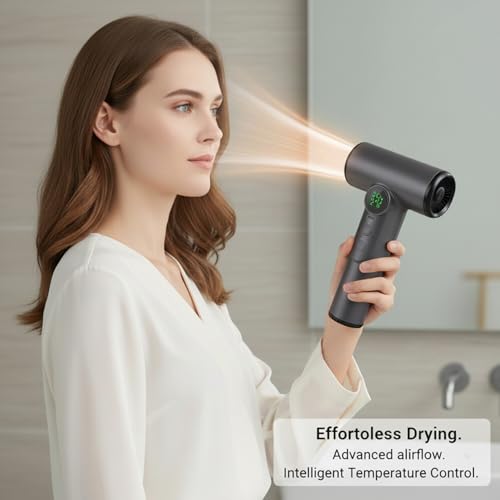 Sèche-cheveux sans fil rechargeable résolvant le manque de prise - 5