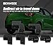 Bevinsee Wing Spoiler Riser Kit Compatible with Ford Fiesta ST Hatchback 2014-2019 Black