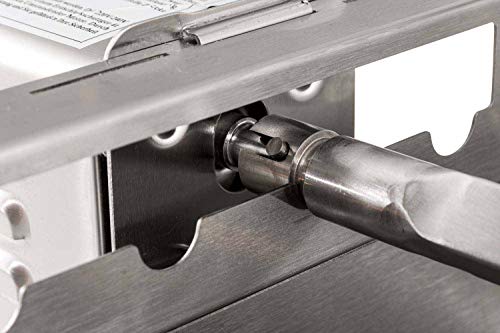 CLP Grill in acciaio inox Matthew con motore, gas