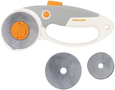Fiskars Nóż krążkowy z tytanu, cięcie proste (45 mm)