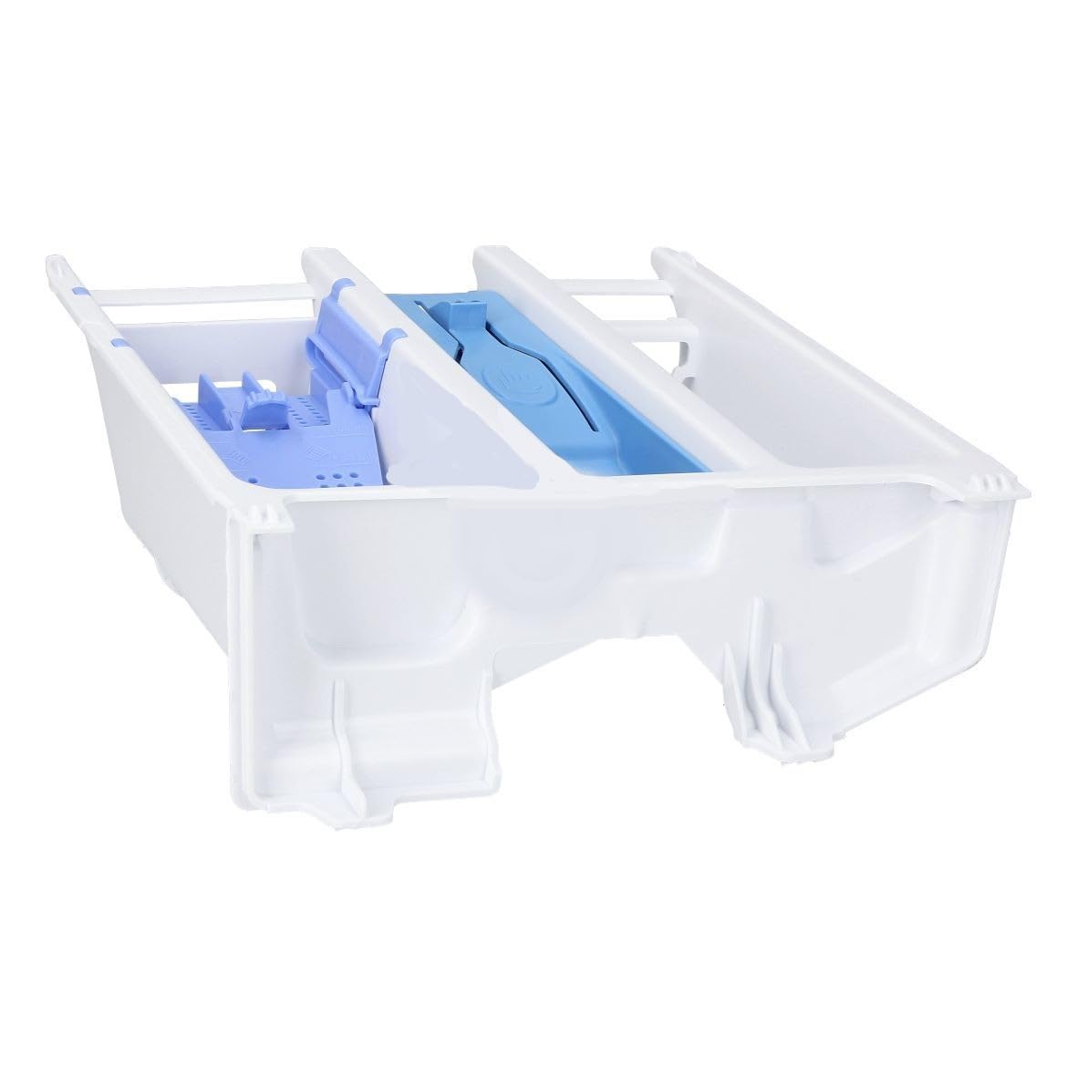 Waschmittelschublade kompatibel mit beko 2421800100 C00864824 für Waschmaschine kompatibel mit smeg 691170864