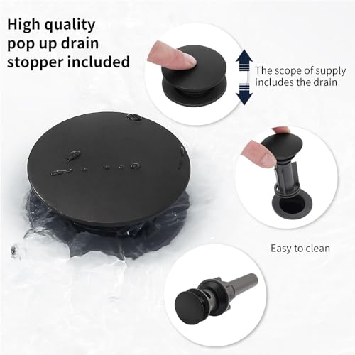 Robinet de lavabo eau chaude et froide pour moderniser un évier double trou