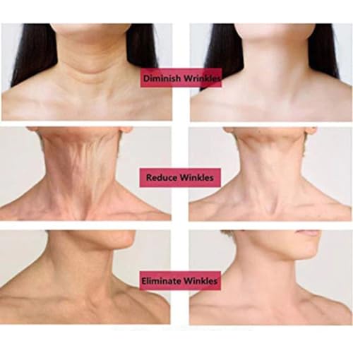 Loijon Almofada anti-rugas para pescoço Adesivo de silicone reutilizável para adesivos Almofadas ant