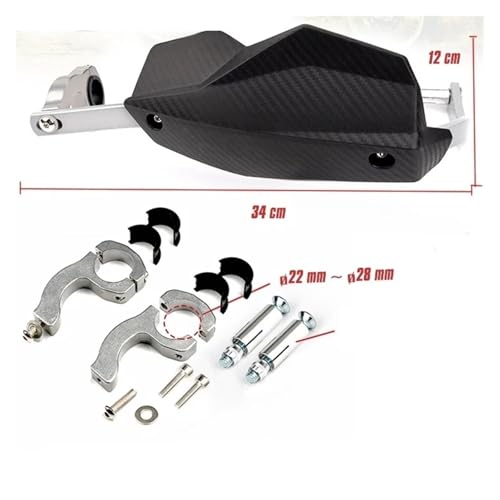 Protège-mains moto pour affronter les pistes Enduro et chemins Dirt Bike