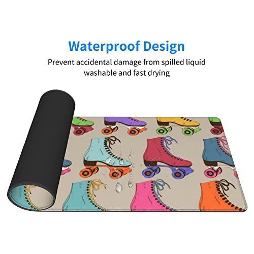 Tapis de souris de jeu antiderapant pour bloquer le clavier