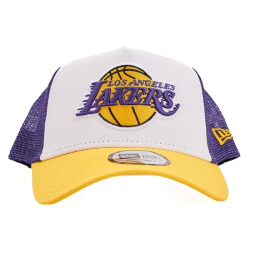 Casquette Los Angeles Lakers New Era respirante avec filet arrière et snapback