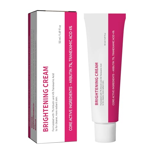 Arbutin 7% + Tranexamic Acid 4% Face Cream – Dark Spot Corrector for Pigmentation, Blemishes, Uneven Skin Tone & Post-Acne Marks – Korean Skincare, 50ml (1)