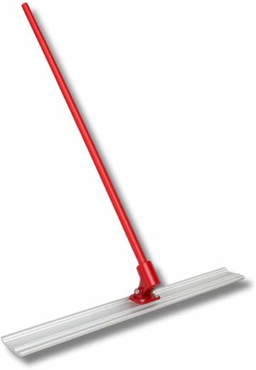 IND Float | 2 Meter Aluminium Blade | Concrete Surface Finishing Tool | Adjustable Handle | Heavy Duty Bull Floater for Co...