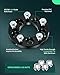 SCITOO 4pcs 5x100 to 5x114.3 Wheel adapters 15mm Bore 67.1mm Studs 12x1.5 5Lug Wheel Spacers No Hubcentric Fit for Camry 1986-1991, for Celica 1993-2005, for Corolla 2003-2022, for Matrix 2003-2013