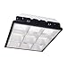 Sunlite F32T8 120V AD18 Recessed Deep Lay-in Commercial Fixture
