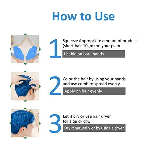 Image of ButiPure Temporary Root Touch Up Concealor | Ammonia, Paraben & PPD Free | Zero Damage Hair Colour 60g | Pack of 2