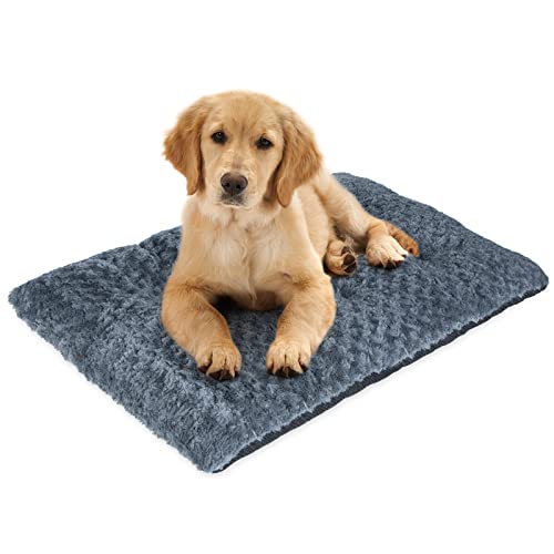 JOEJOY Lit pour Chien, Coussin pour Chien Lit pour Chien Super Doux Matelas Antidérapant pour Animaux de Compagnie Tapis pour Chien en Peluche pour Petits Chiens Moyens (74 x 53 x 7 cm) Cover