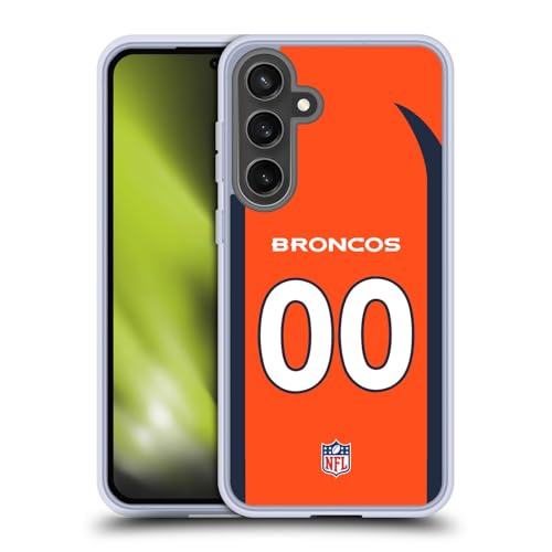 Coque Gel Samsung S24 FE Personnalisée NFL Denver Broncos Contre les Chocs