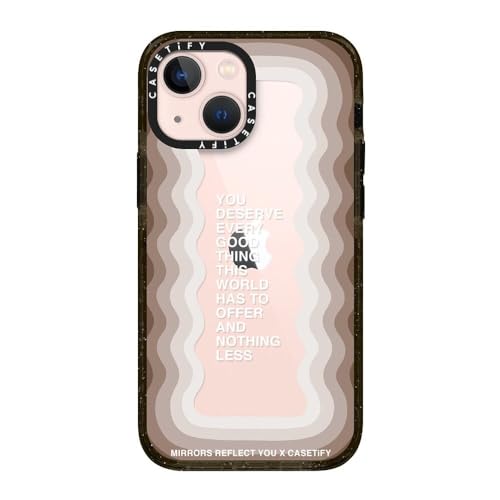 Coque iPhone 13 Mini CASETiFY Impact Every Good Thing Noir