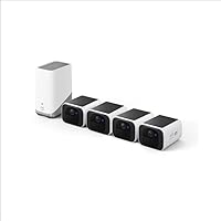 eufy Security SoloCam S220 Outdoor Surveillance System- 2K Solar Powered Wireless Camera with AI Human Detection & Night Vision - 4-Camera Kit, Local Storage - No Monthly Subscription Required