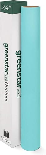 Vista 12 de Greenstar Sign - Calcomanías de vinilo autoadhesivas para exteriores, 3 mil 24 x 10 yardas, color rojo tomate