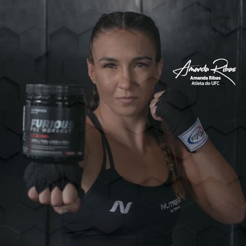 Nutrends Furious Pre Workout 300G Sabor Uva Pré Treino Elite Series