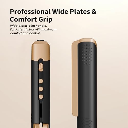 Plancha de Pelo Cerámica 1.75" Negra Dual Voltage miniatura 7