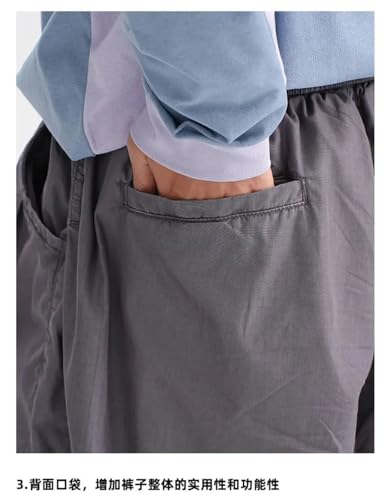 Men Japanese Cityboy Loose Casual Sport Baggy Pant Outdoor Techwear Wide Let Tack Cargo Pants2