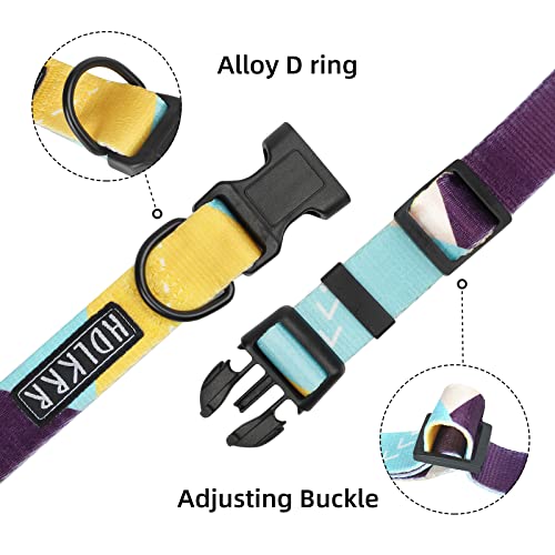 Dog Collars for Small Dogs, Super Soft Dog Collar and Leash Set, Adjustable Puppy Collar for Colorful, Matching Leash… - Image 5